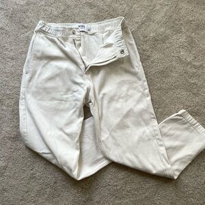 WAX London Off White Denim Chino